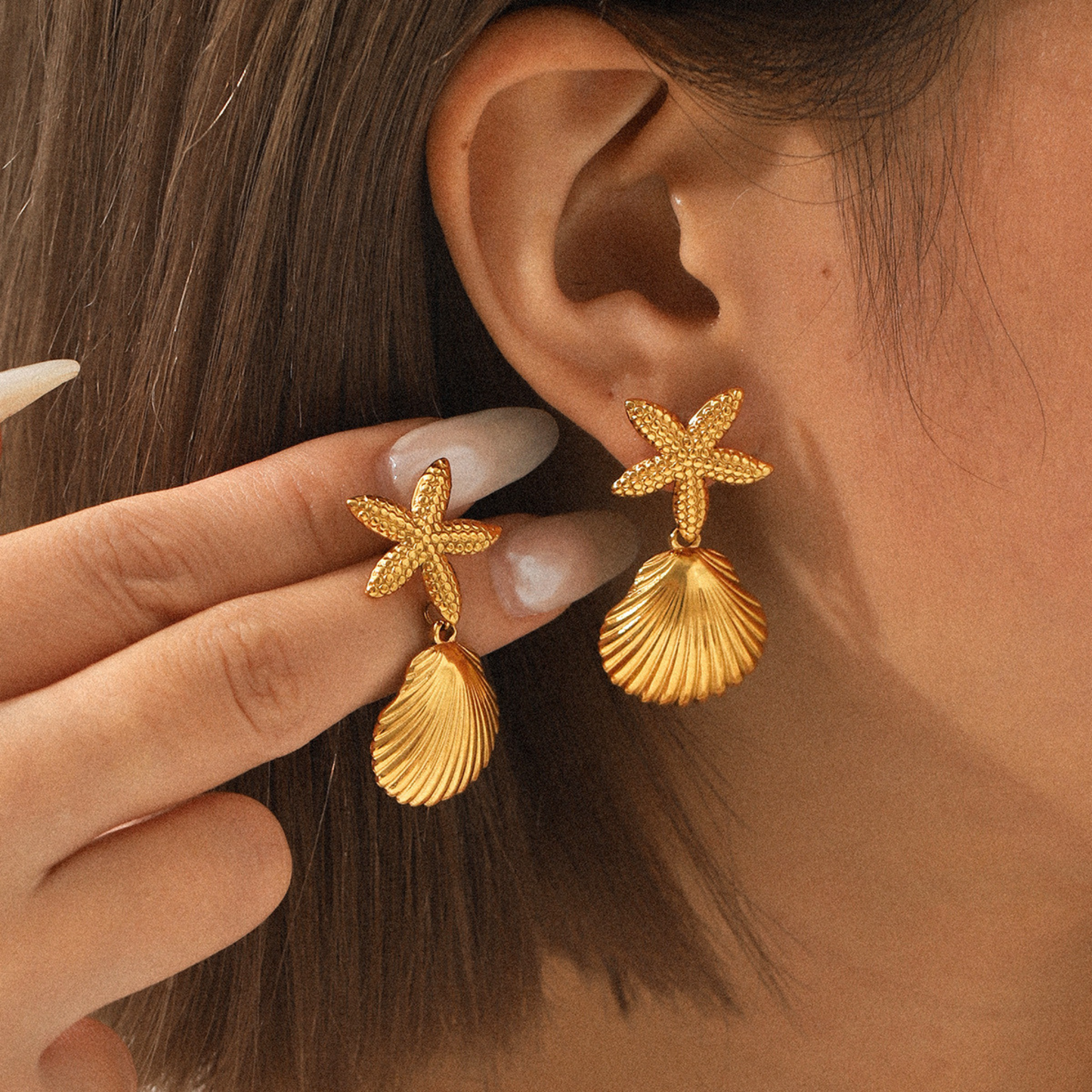 Étoile Marine™ | Boucles d’oreilles
