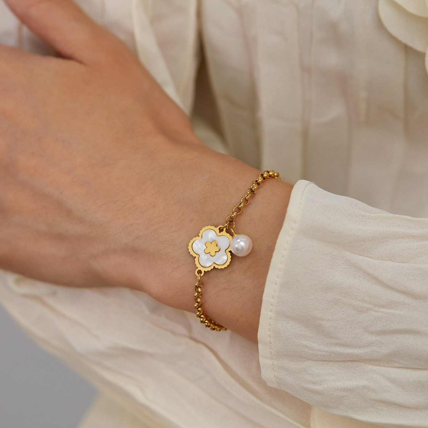 Fleur Nacre™ | Bracelet