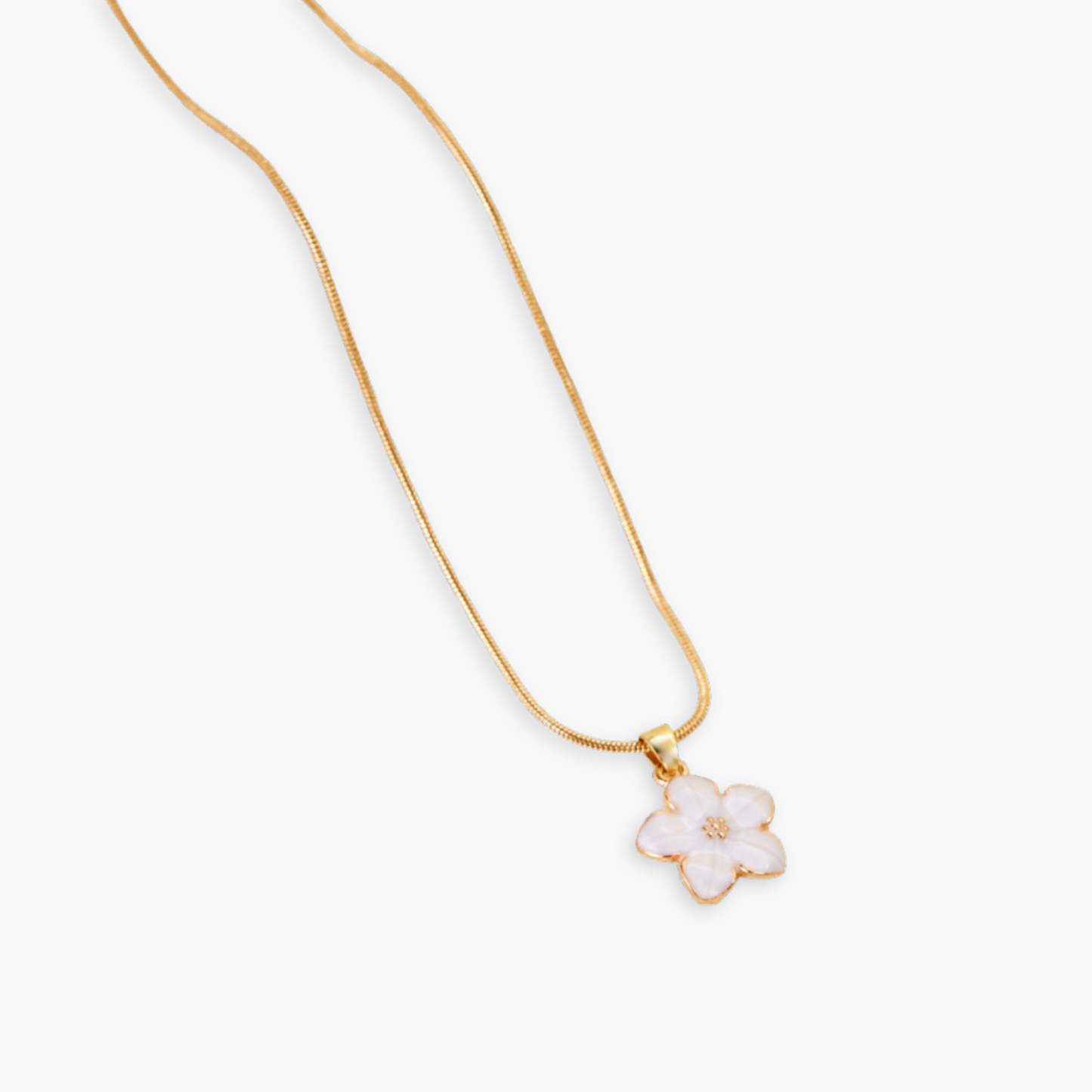 Blossia™ Blanc | Collier