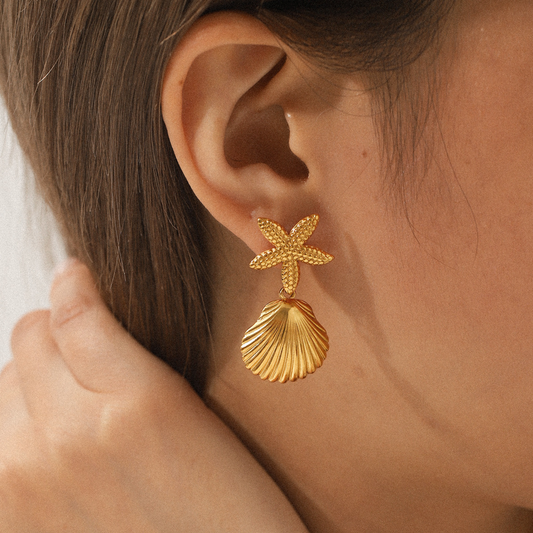 Étoile Marine™ | Boucles d’oreilles