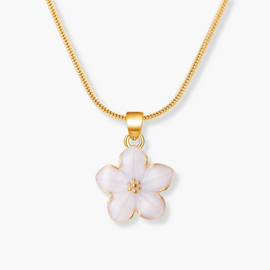 Blossia™ Blanc | Collier