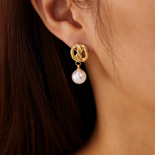 Élise Pearl™ | Boucles d’oreilles